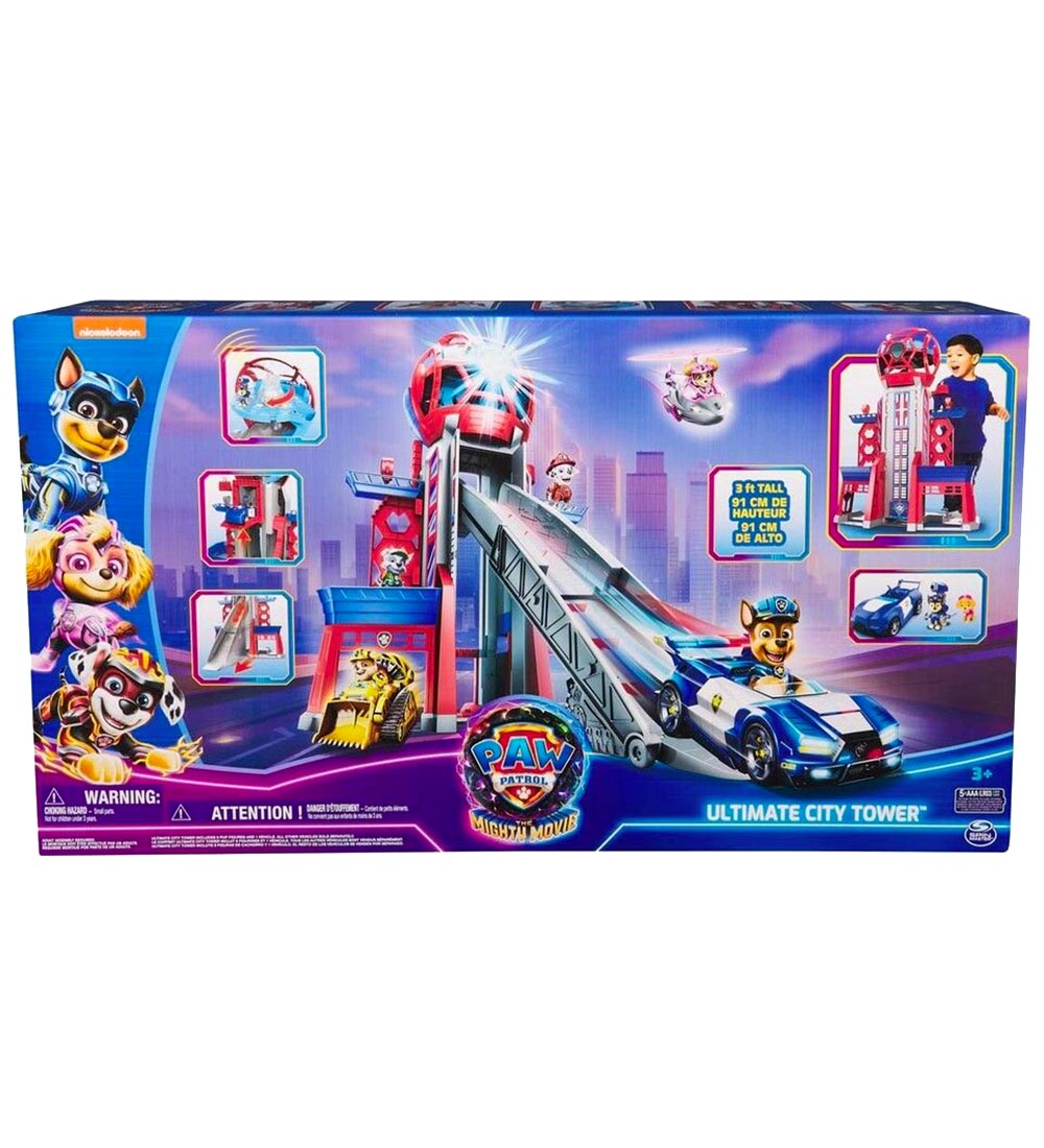 Paw Patrol Spielset m. Licht/Ton - 91 cm - Film 2 - Ultimate Cit