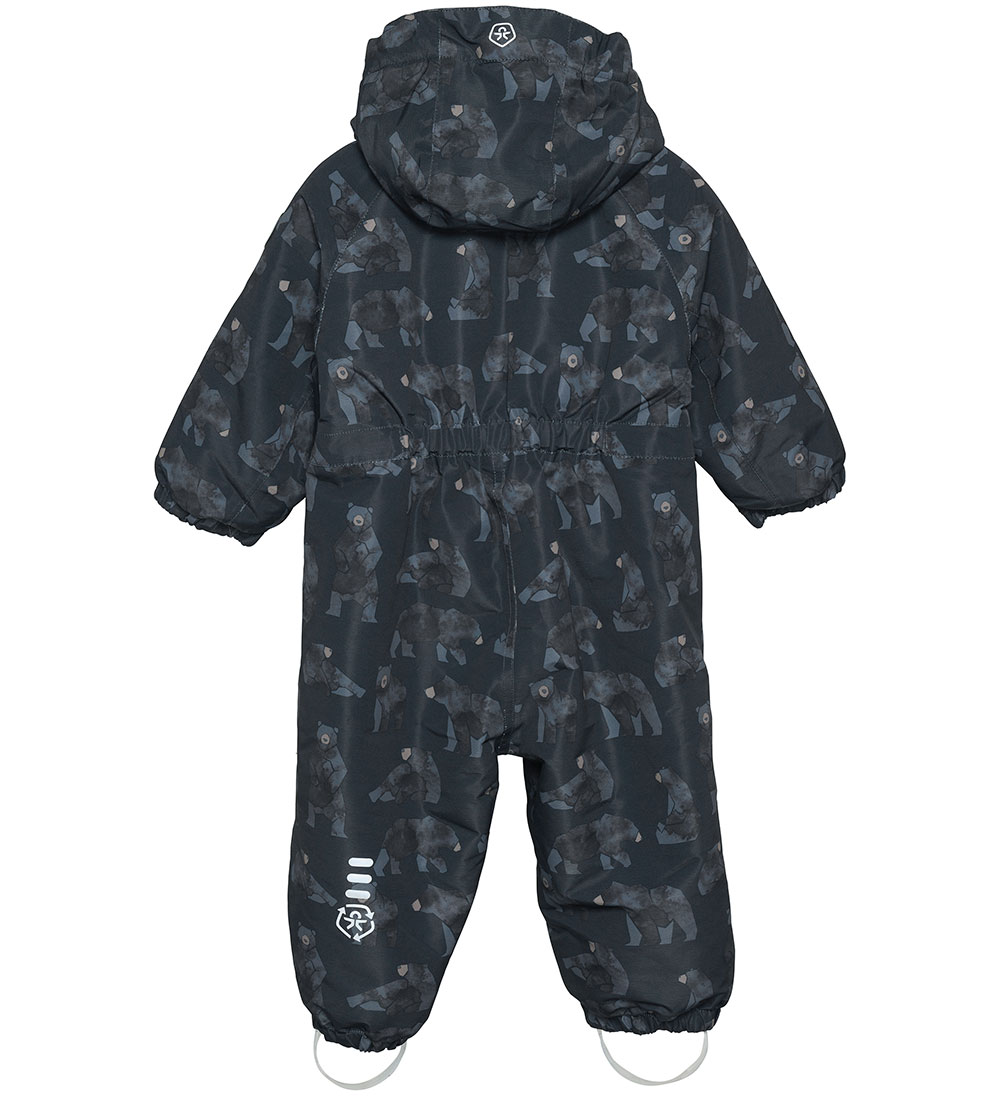 Color Kids Snowsuit - Phantom w. Bears