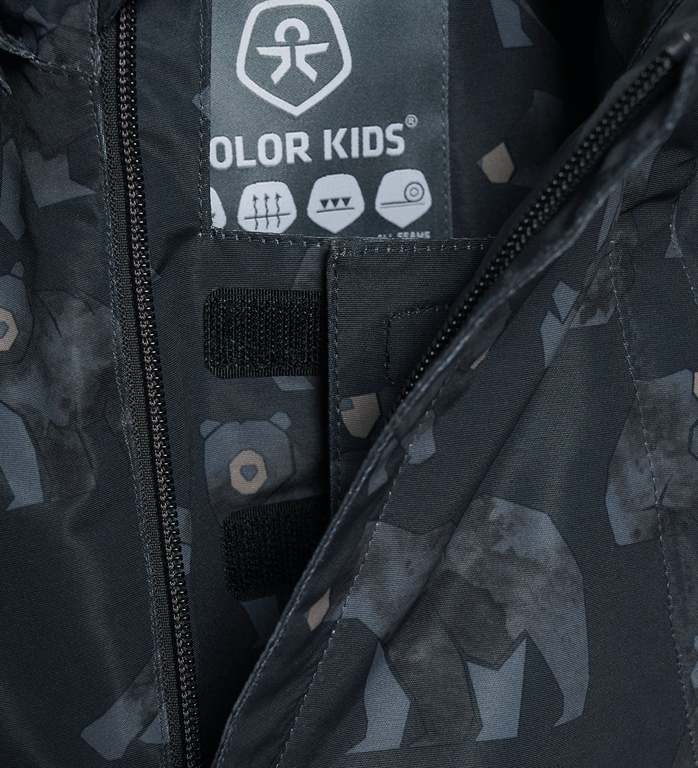 Color Kids Snowsuit - Phantom w. Bears