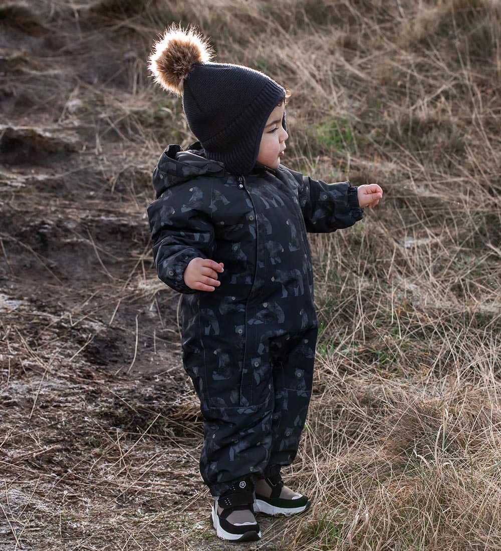 Color Kids Snowsuit - Phantom w. Bears