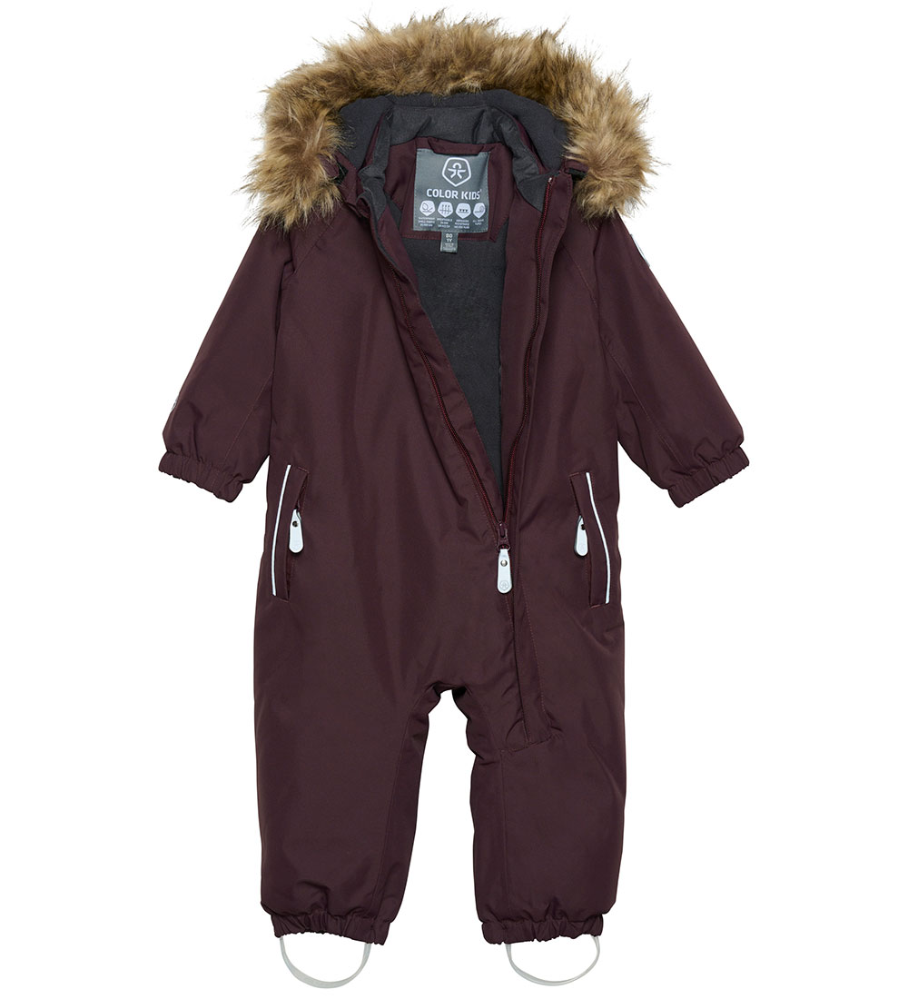 Color Kids Snowsuit - Fudge