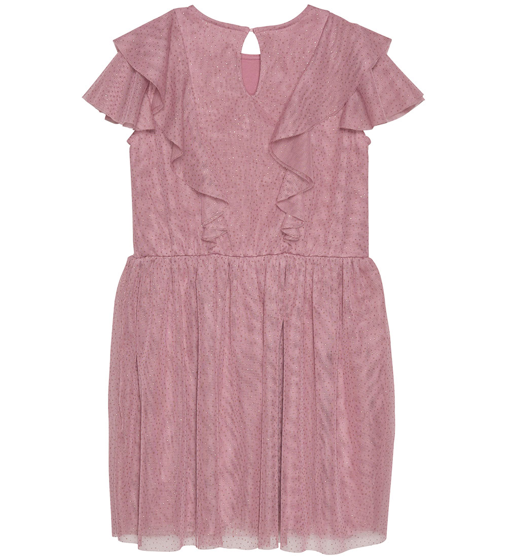 Creamie Tulle Dress - Nostalgia Rose w. Glitter