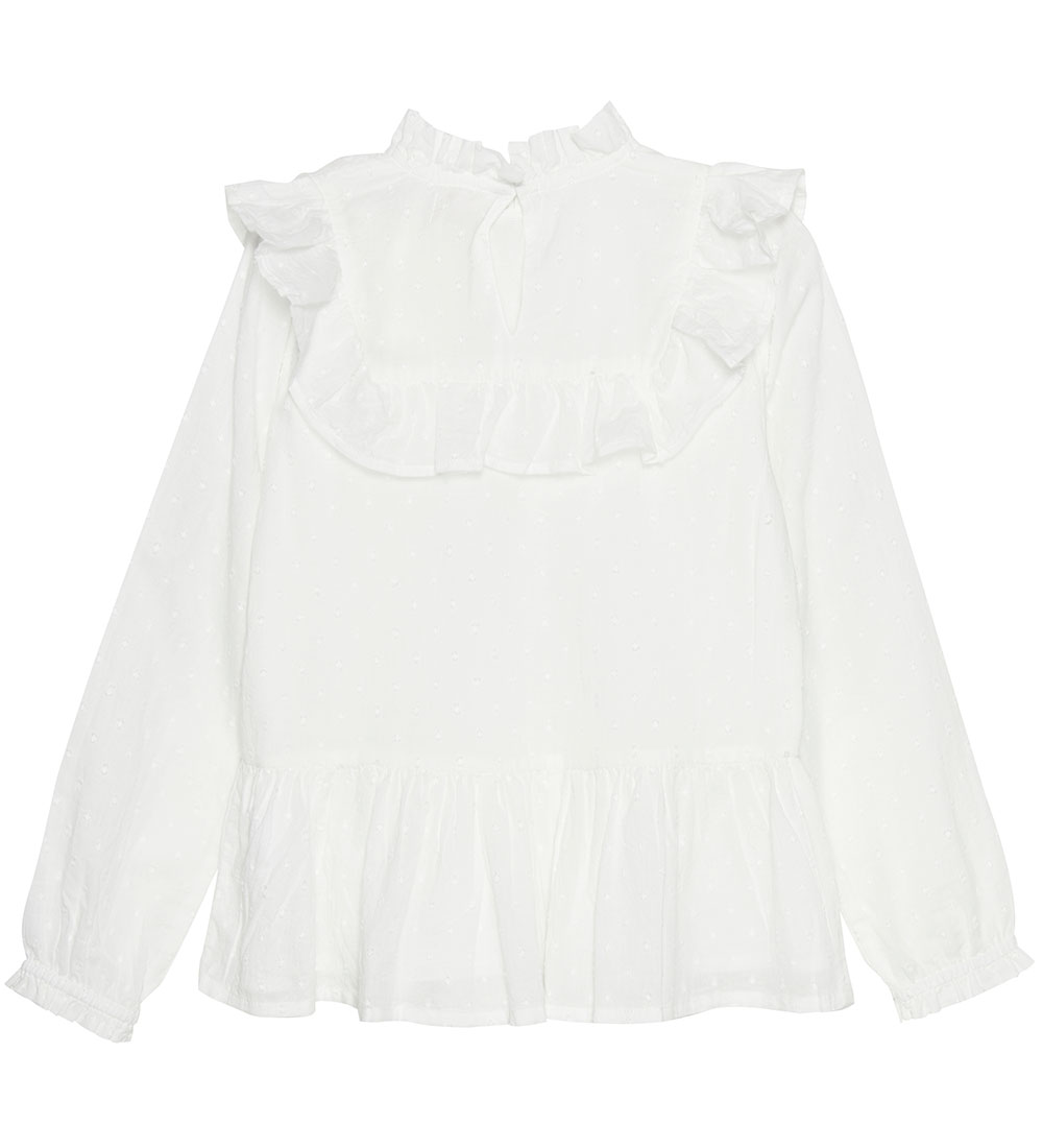 Creamie Blouse - Dobby - Cloud