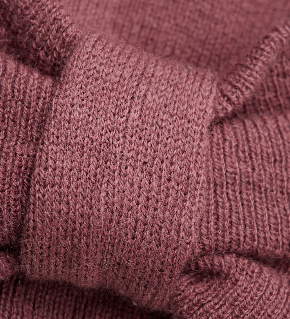 Minymo Headband - Wool/Cotton - 2-layer - Roan Rouge