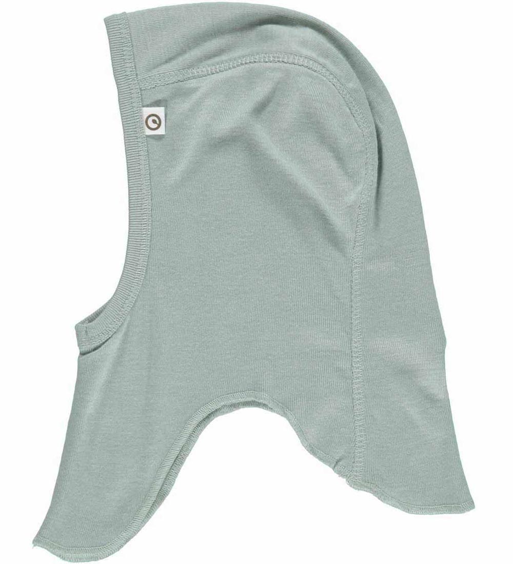 Müsli Balaclava - Wool/Silk - Single Layer - Spa Green