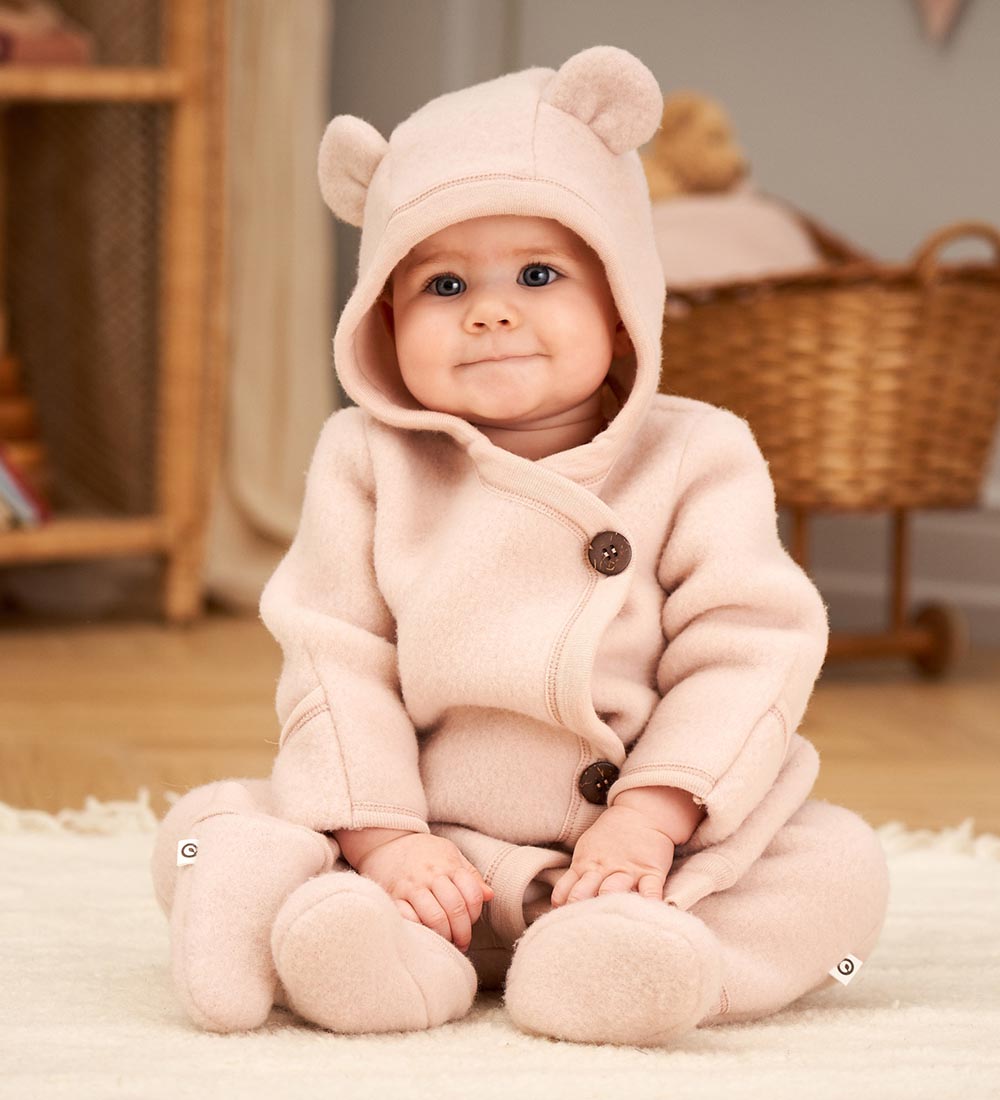 Müsli Pramsuit - Wool - Spa Rose