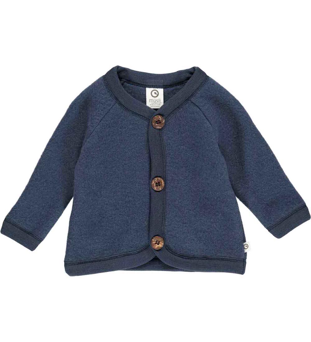 Müsli Cardigan - Wool - Night Blue