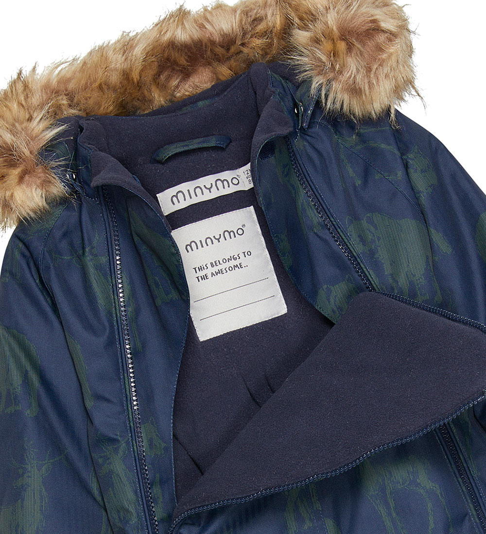Minymo Snowsuit - Parisian Night w. Print