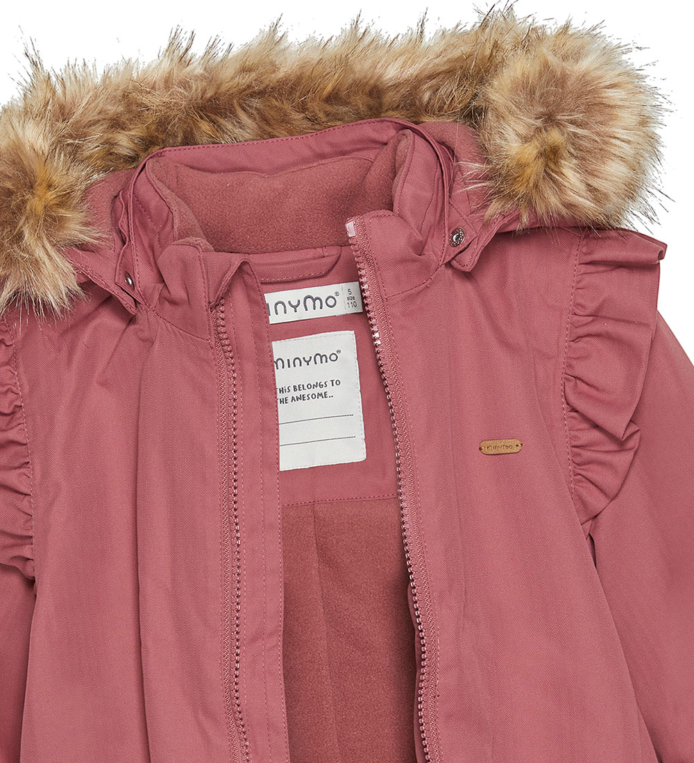 Minymo Winter Coat - Roan Rouge