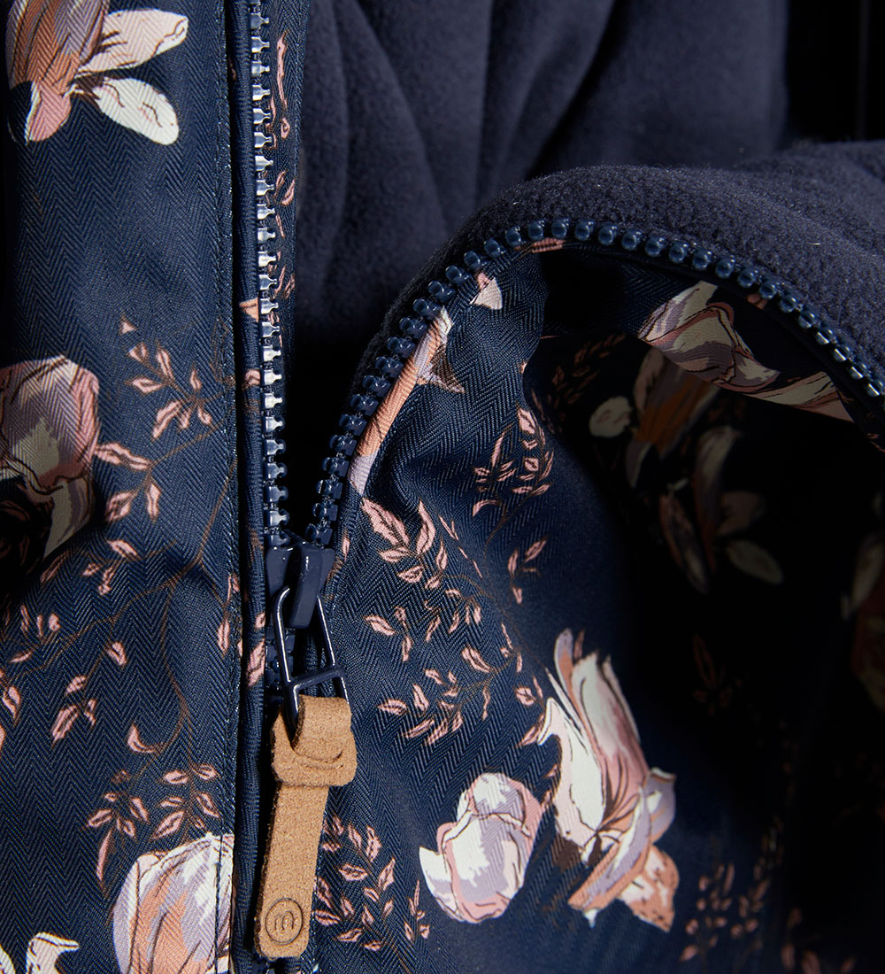 Minymo Snowsuit - Parisian Night w. Flowers