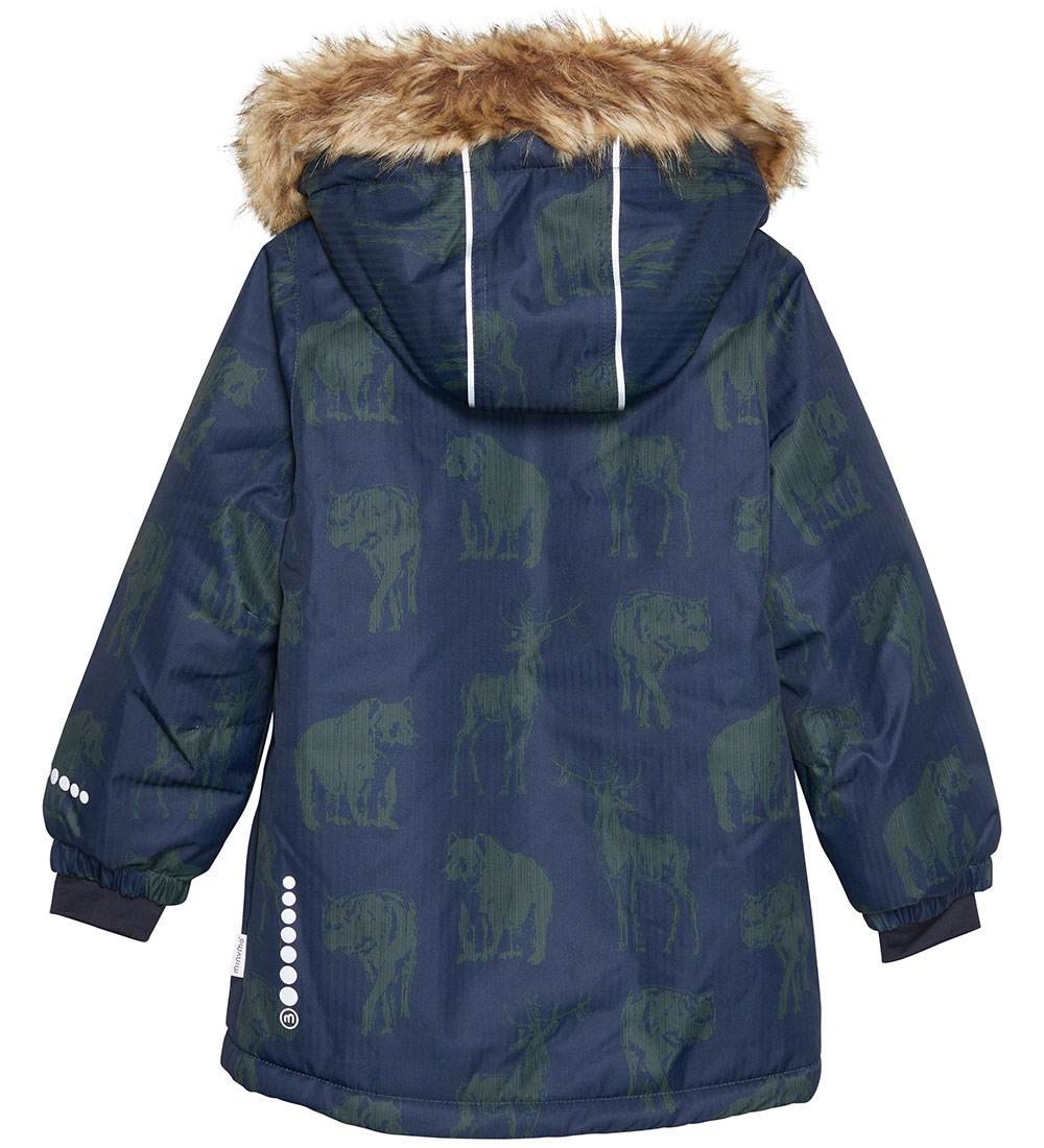 Minymo Winter Coat - Parisian Night