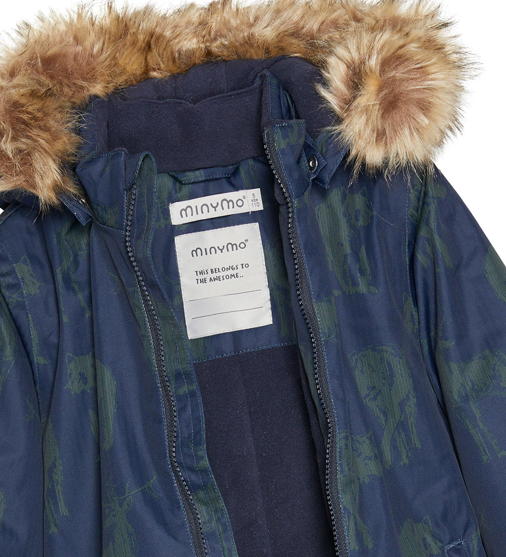 Minymo Winter Coat - Parisian Night