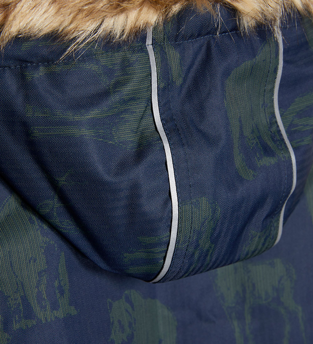 Minymo Winter Coat - Parisian Night