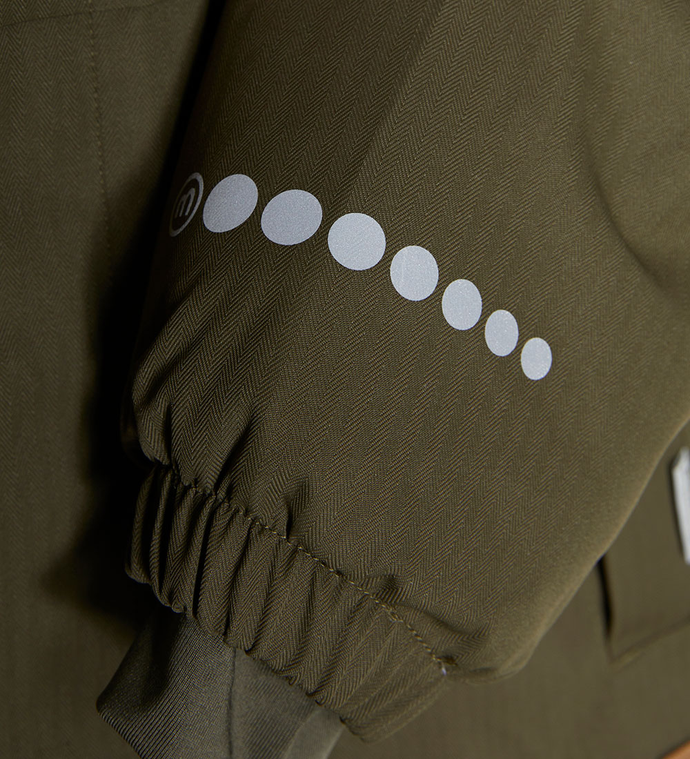 Minymo Winter Coat - Olive Night