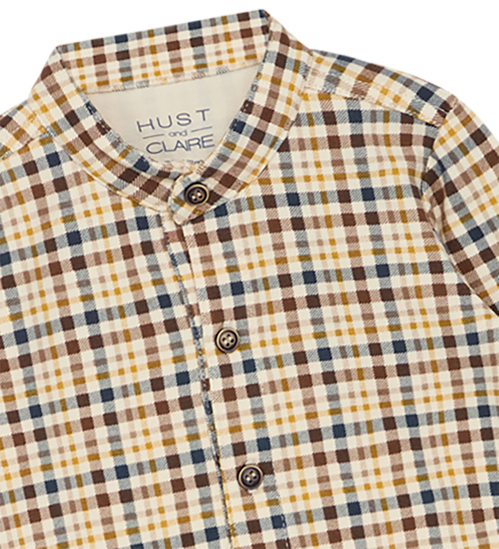Hust and Claire Shirt Bodysuit l/s - Buoy - Teak