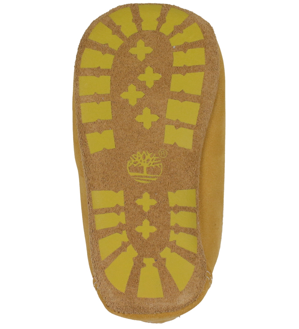 Timberland Leder-Krabbelschuhe/Mütze - GeschenkBox - Wheat
