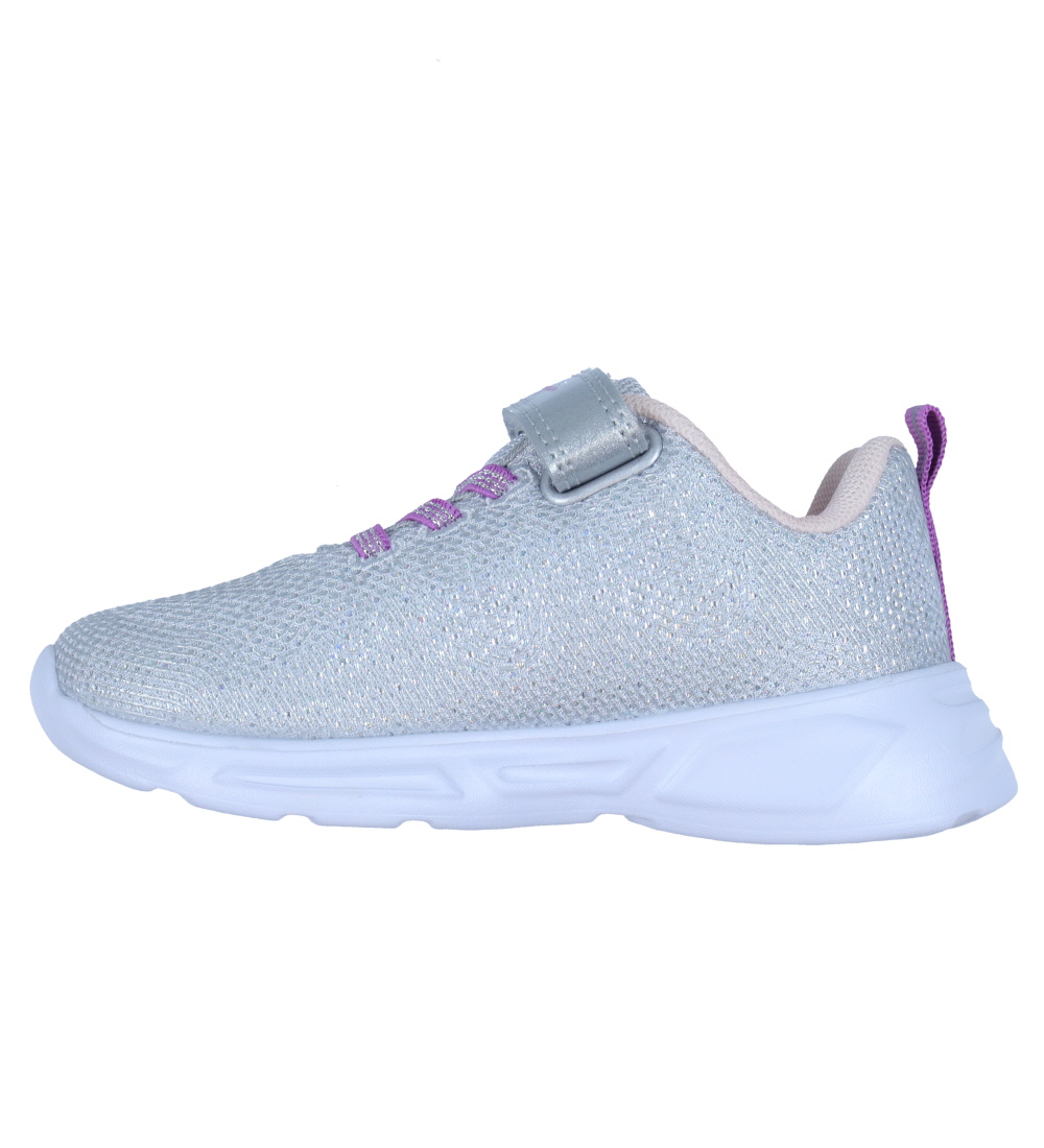 Champion Shoe w. Light - Wave Sparkle G PS - Silver/Pink
