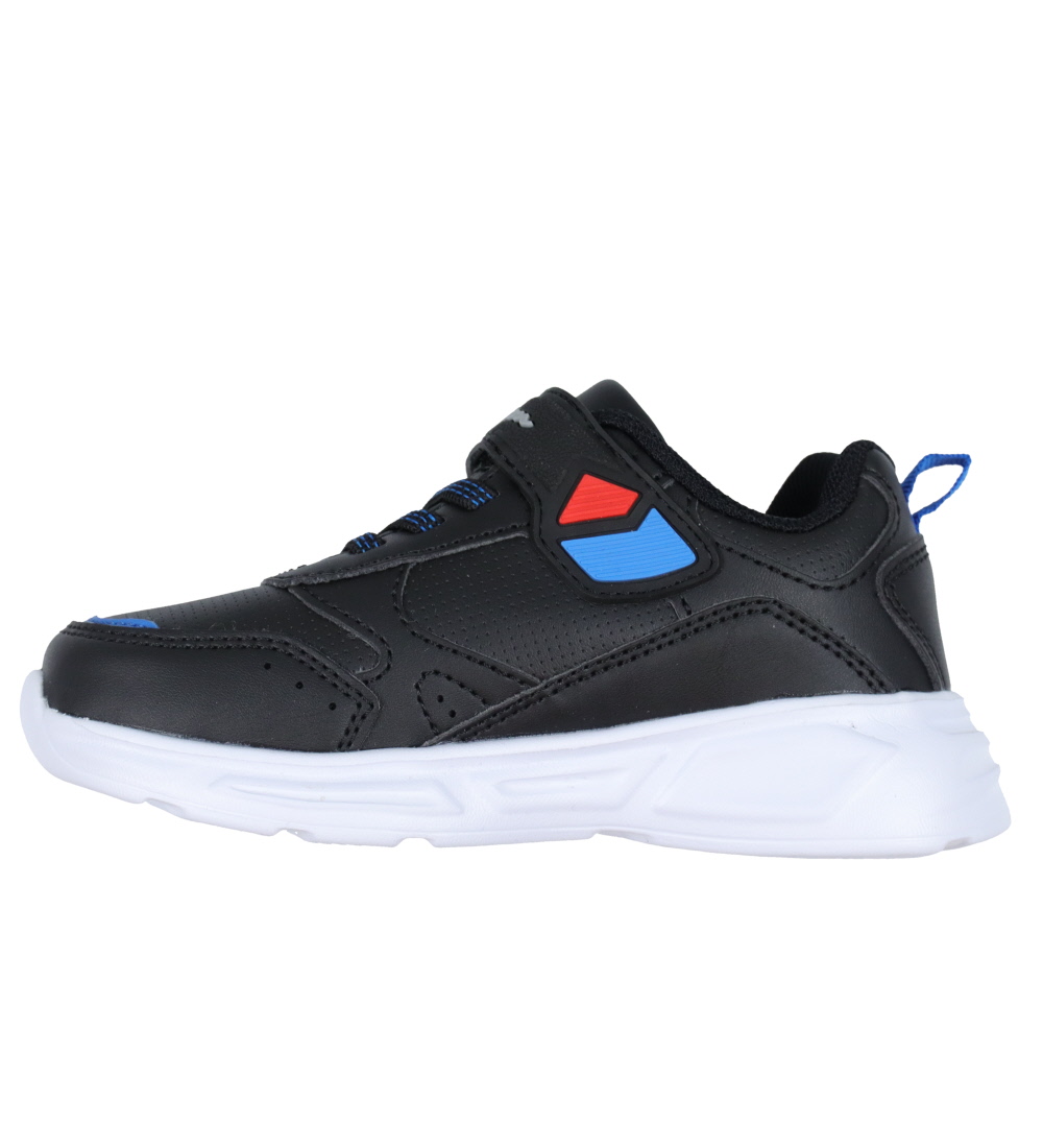 Champion Schuhe m. Hell - Wave PU B PD - Schwarz m. Rot/Blau