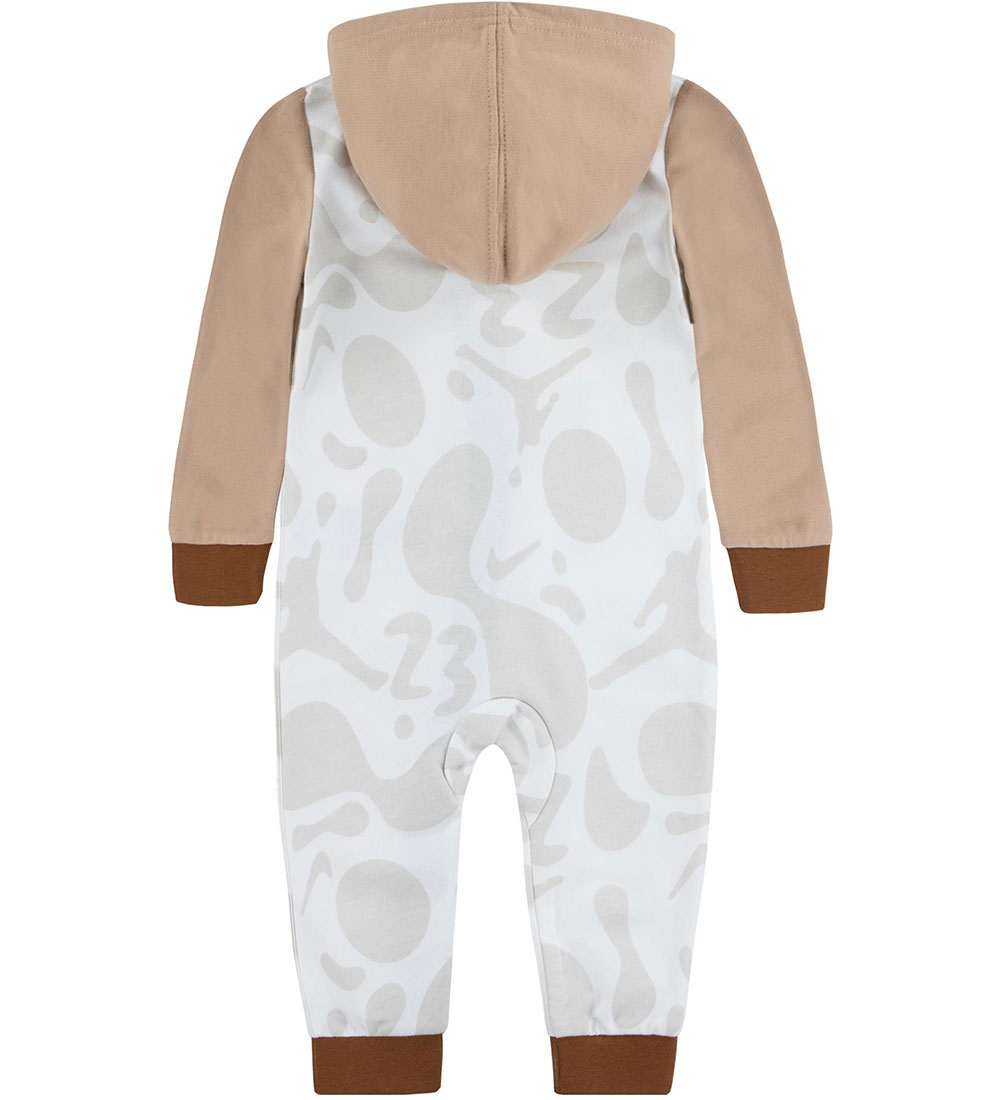 Jordan Jumpsuit - Hemp/Cream w. Grey