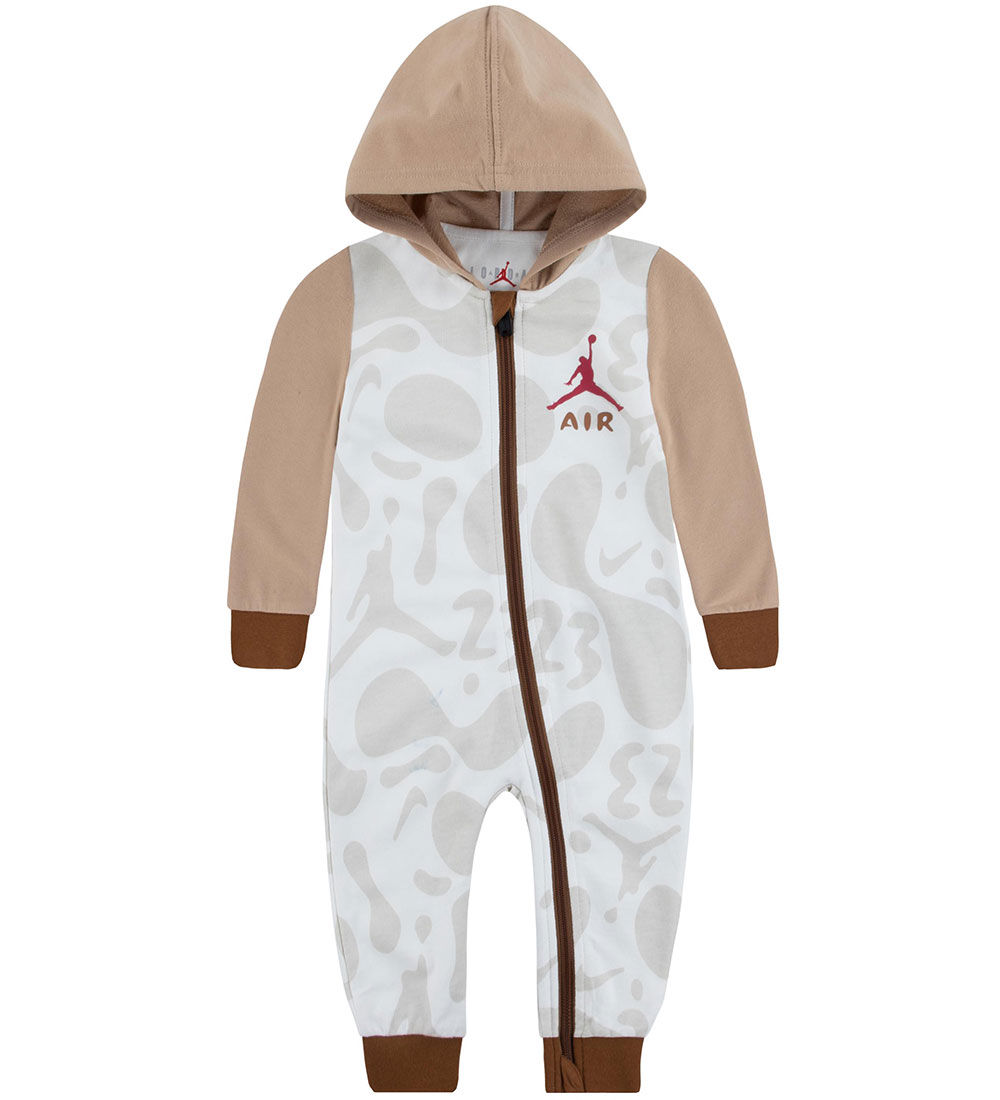 Jordan Jumpsuit - Hemp/Cream w. Grey