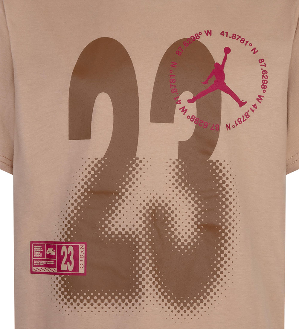 Jordan T-shirt - Hemp w. Brown