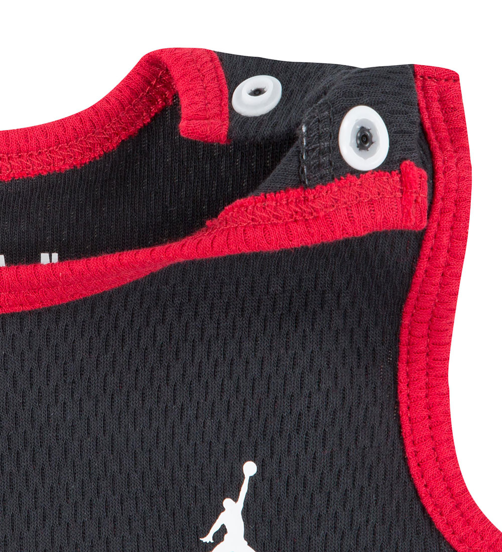 Jordan Geschenkbox - Krabbelschuhe/Haarband/Body ohne Ärmel - Sc