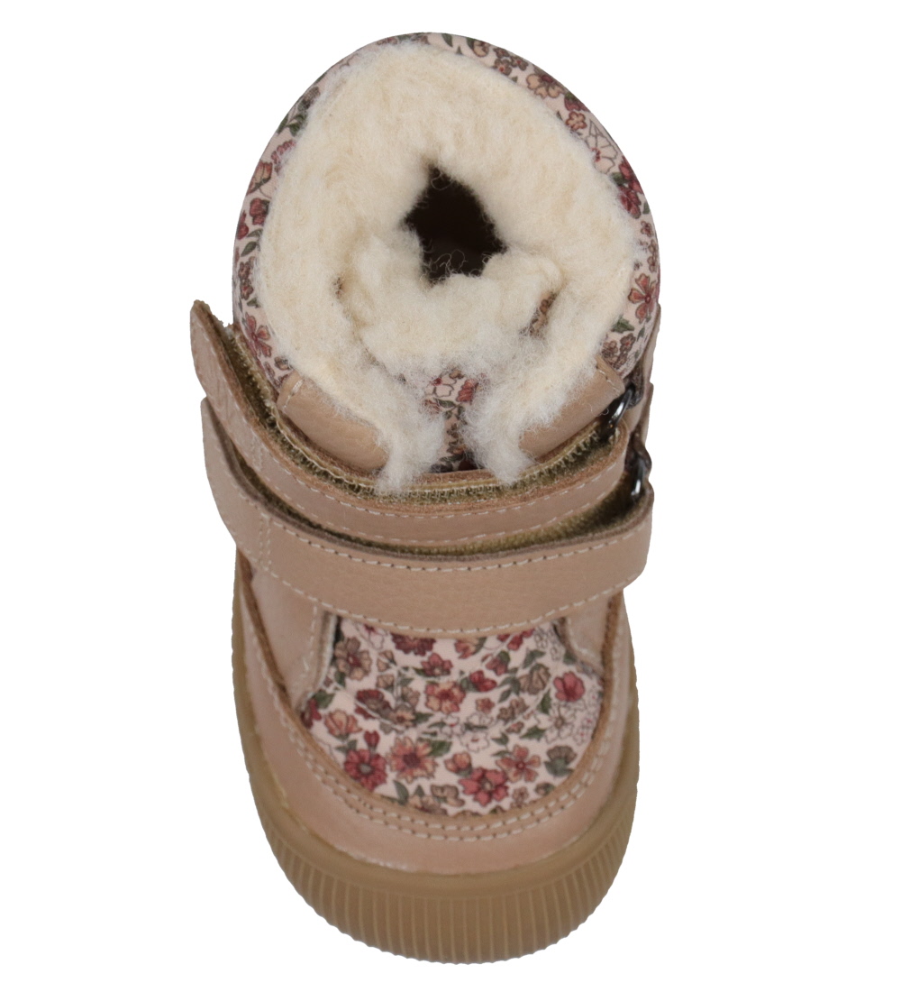 Bottes d'Hiver Wheat - Daxi - Tex - Rose Dust Fleurs