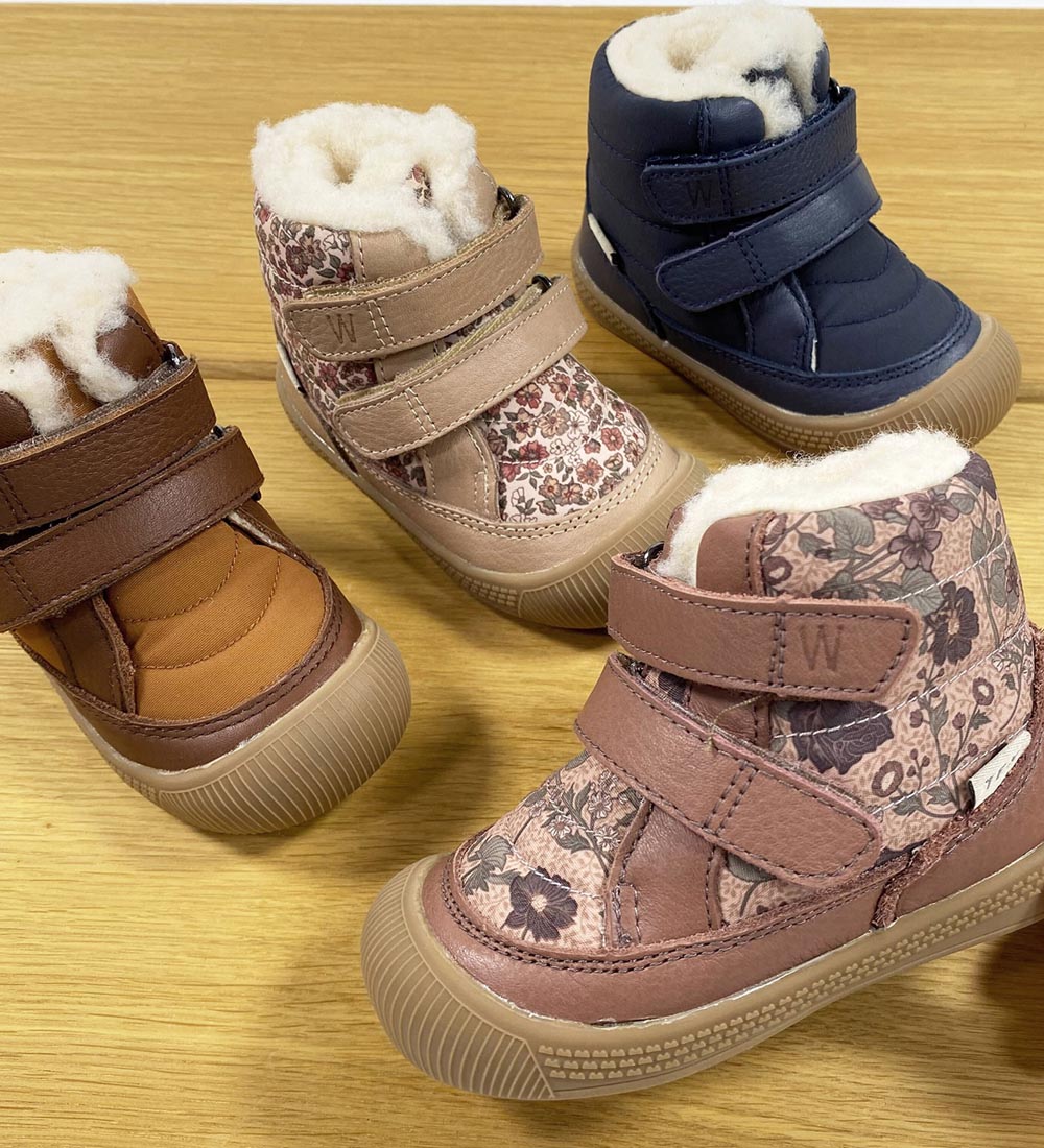 Bottes d'Hiver Wheat - Daxi - Tex - Rose Dust Fleurs