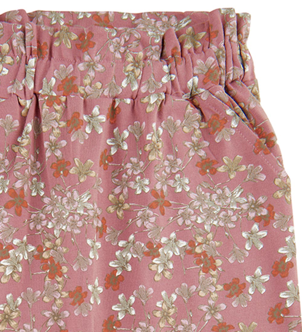 The New Siblings Trousers - TnsIda - Nostalgia Rose w. Flowers