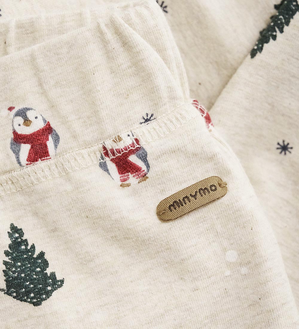 Minymo Trousers - Beige Melange