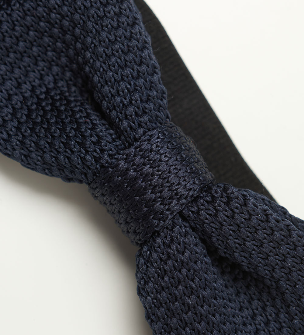 Minymo Bow Tie - Knitted - Dark Navy
