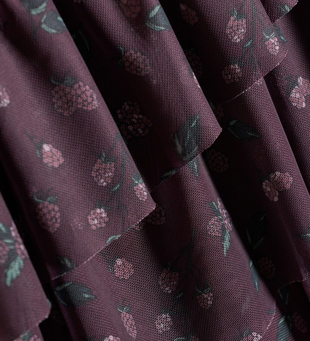 Minymo Skirt - Catawba Grape w. Raspberry