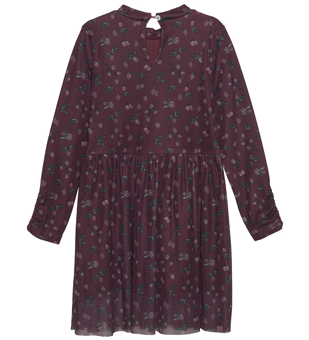 Minymo Dress - Catawba Grape w. Raspberry