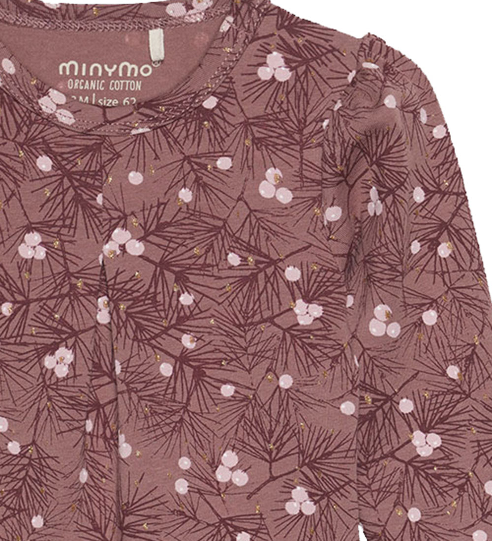 Minymo Bodysuit l/s - Rose Taupe