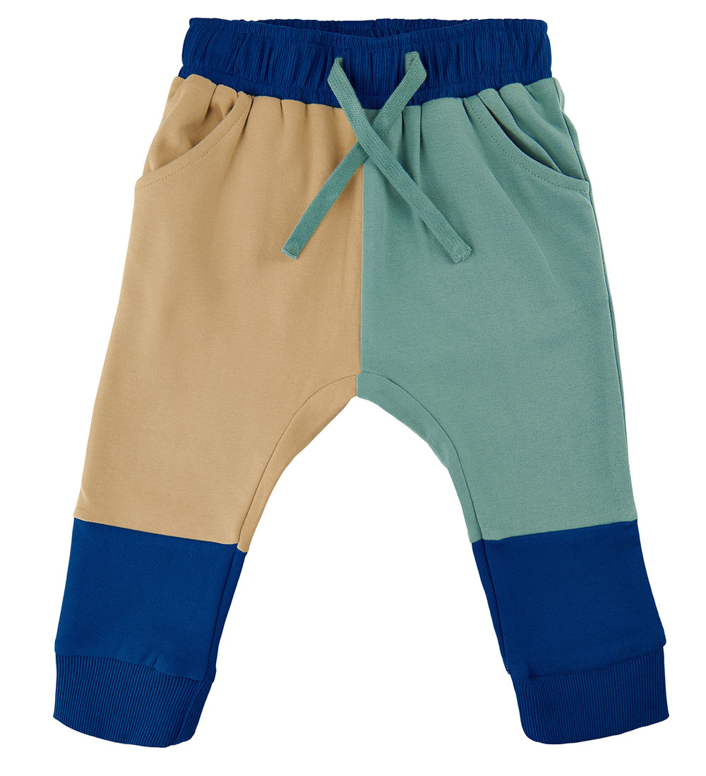 The New Siblings Sweatpants - TnsIago - Monaco Blue/Aqua Green/L