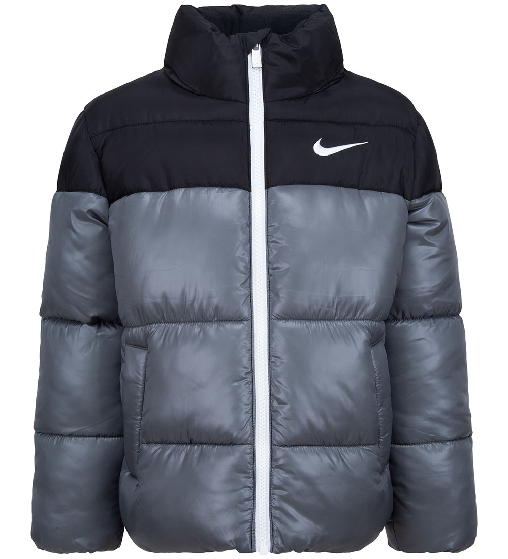 Nike Vadderad jacka - Svart/Grå