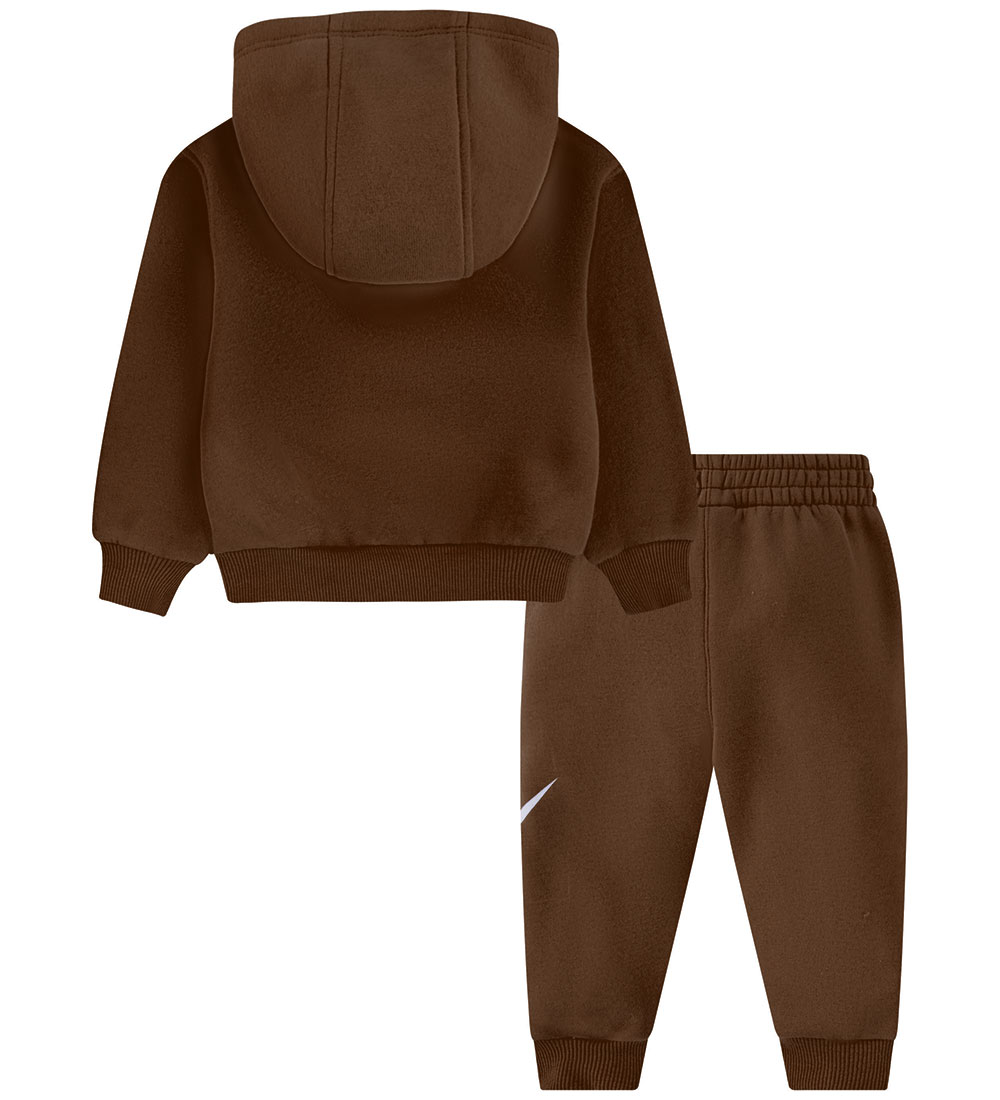 Nike Sweat Set - Cacao Wow w. White