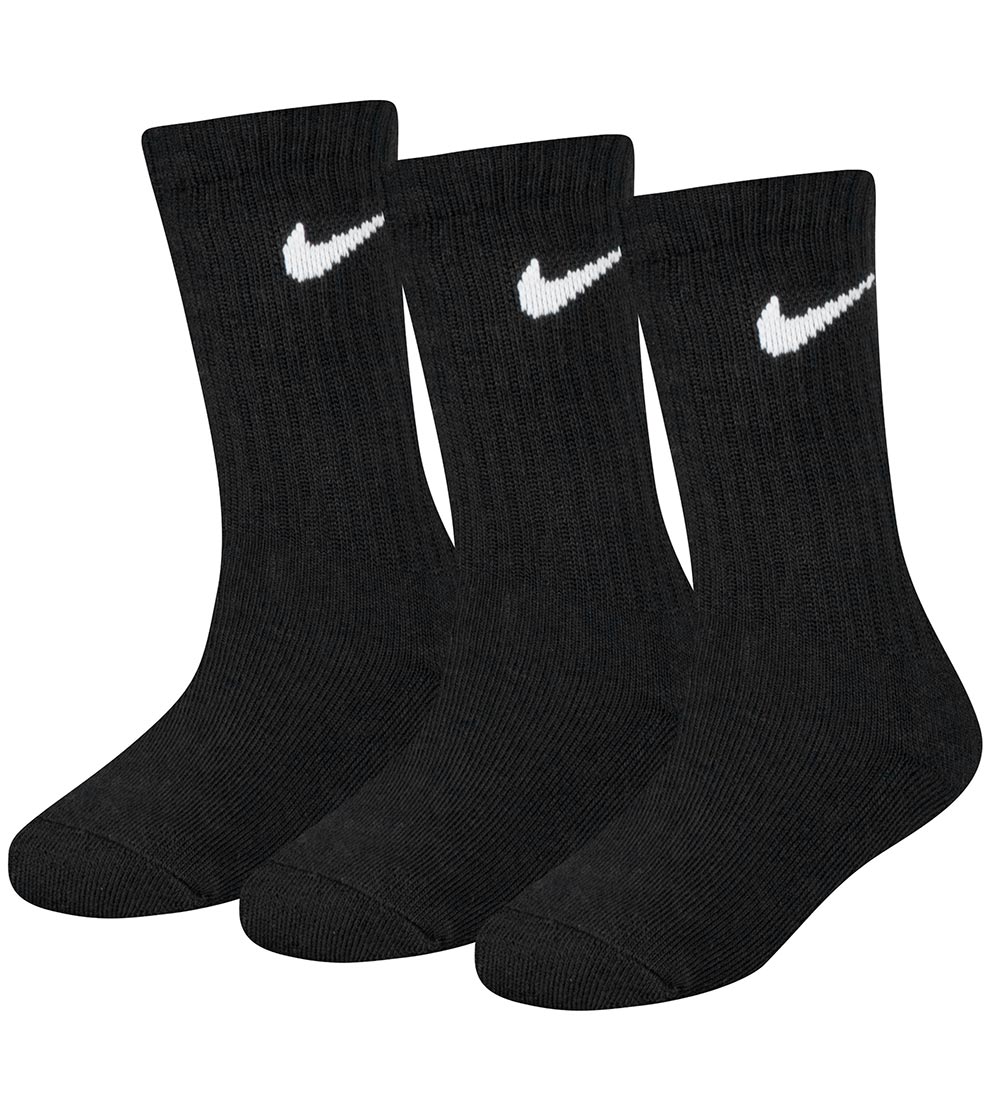 Nike Socks - 3-Pack - Black