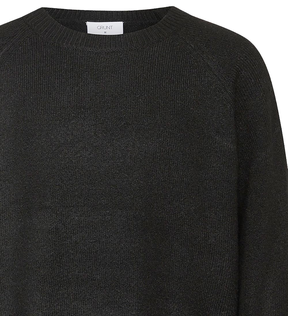 Grunt Blouse - Knitted - Iben - Black