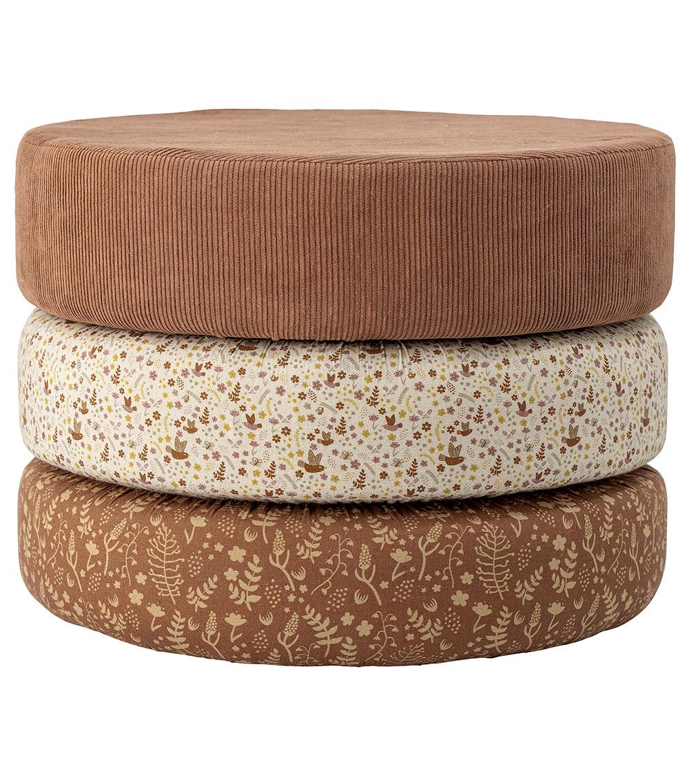 Bloomingville Mini Poef - Ja - Bruin