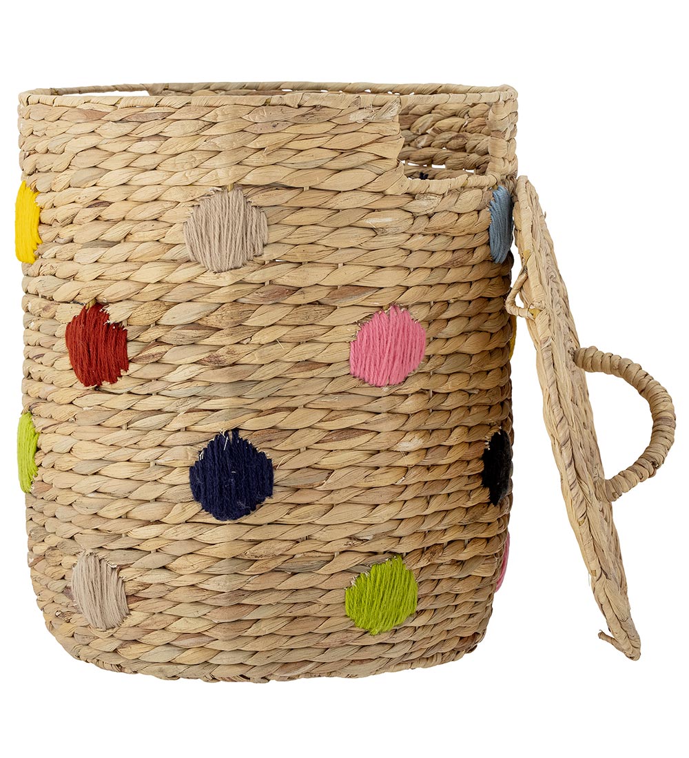 Bloomingville Mini Basket w. Lid - Jooha - Natural