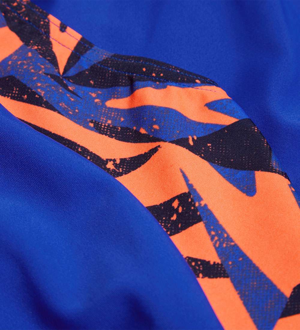 Speedo Swimsuit - Hyperboom SPlice Muscleback - Blue/Orange