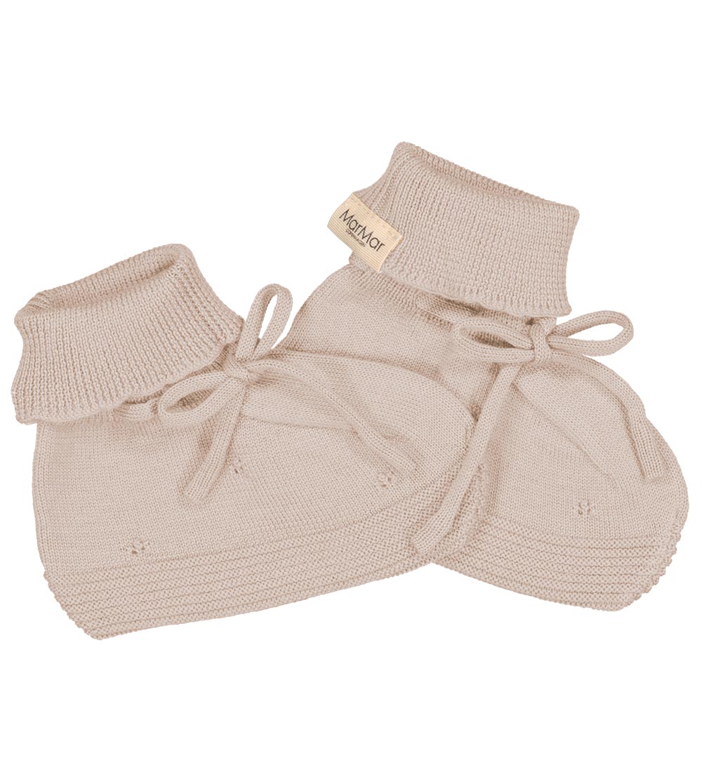 MarMar Booties - Knitted - Wool - Abootie - Cream Taupe