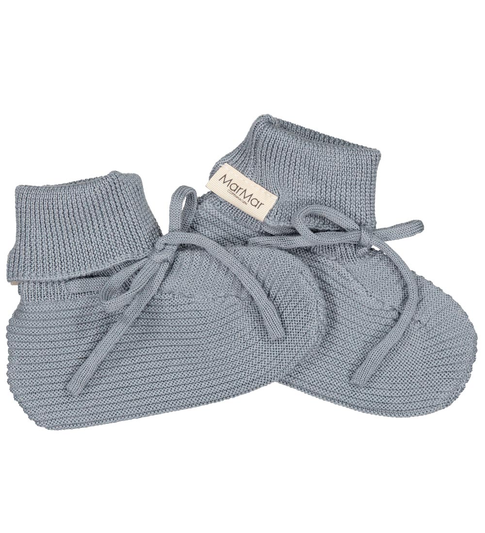 MarMar Booties - Knitted - Wool - Abootie - Monsoon Blue