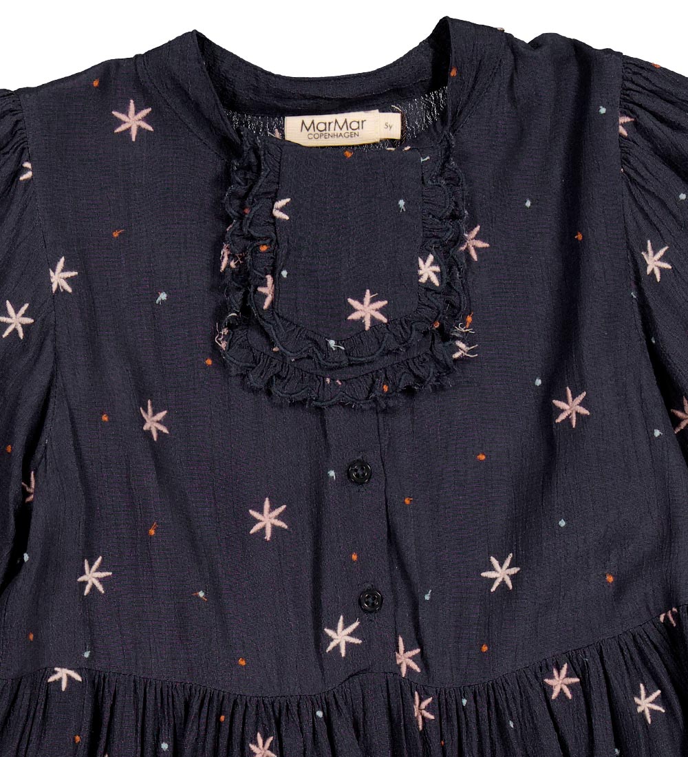 MarMar Dress - Deva - Stars Embroidery