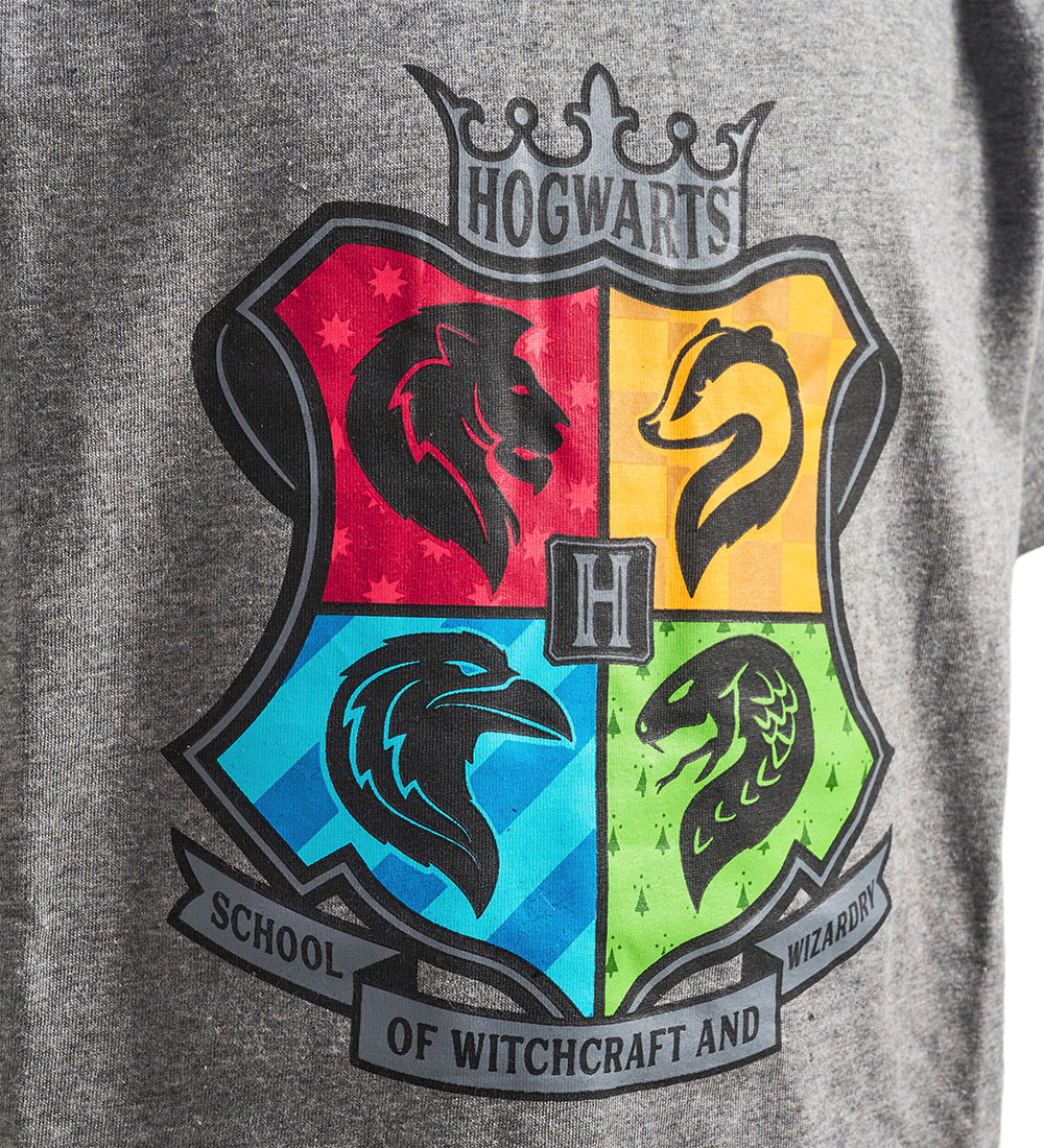 Hummel T-shirt - hmlHarry Potter - Medium+ Melange