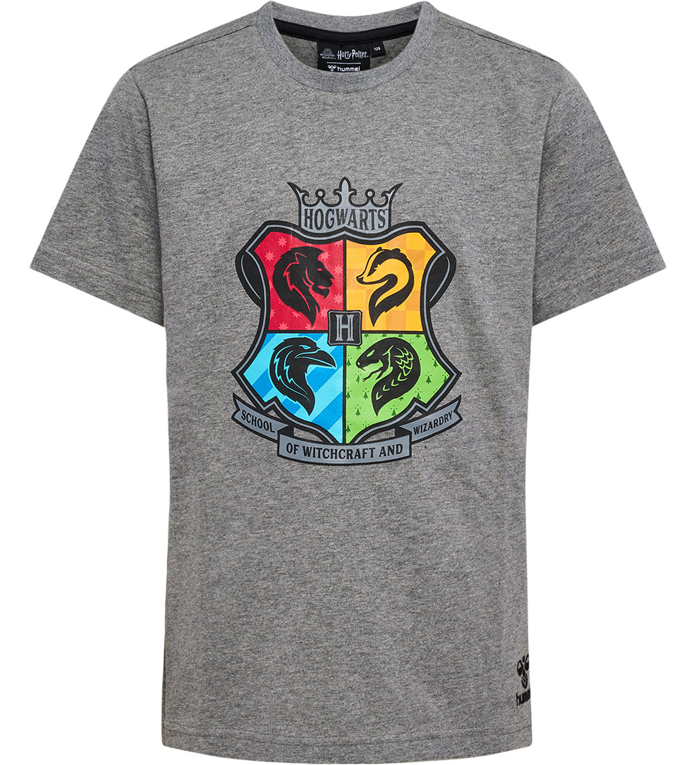Hummel T-shirt - hmlHarry Potter - Medium+ Melange