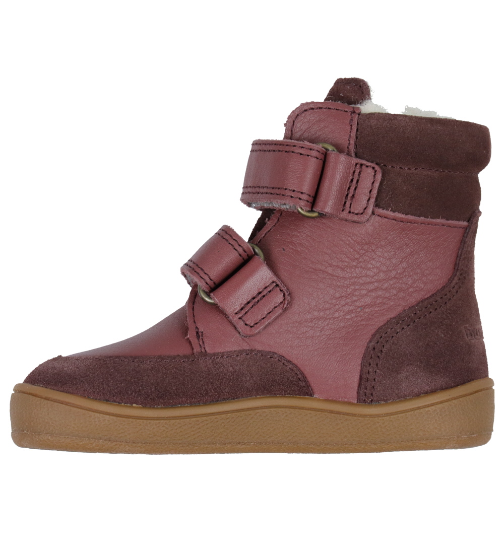Bundgaard Vinterkängor - Basilika Strap II - Tex - Dark Rose