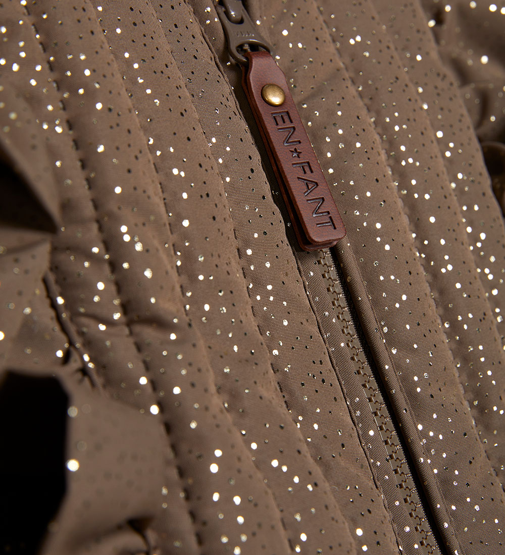 En Fant Thermo Set - Chocolate Chip w. Gold Dots