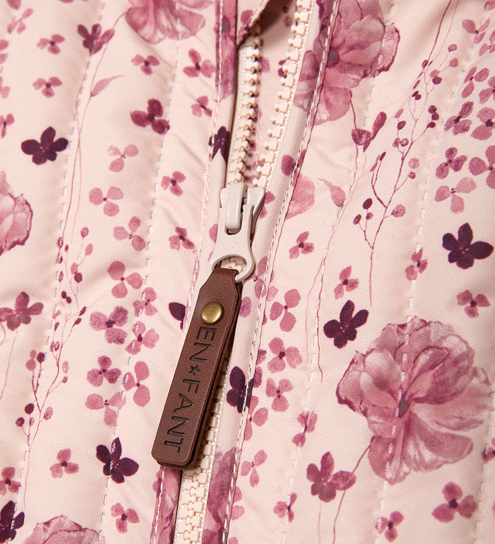 Vêtements Thermiques En Fant - Rose Dust av. Fleurs